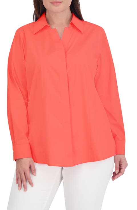 Orange Plus-Size Tops for Women | Nordstrom