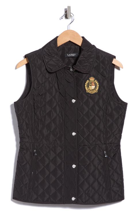 Crest Quilted Vest