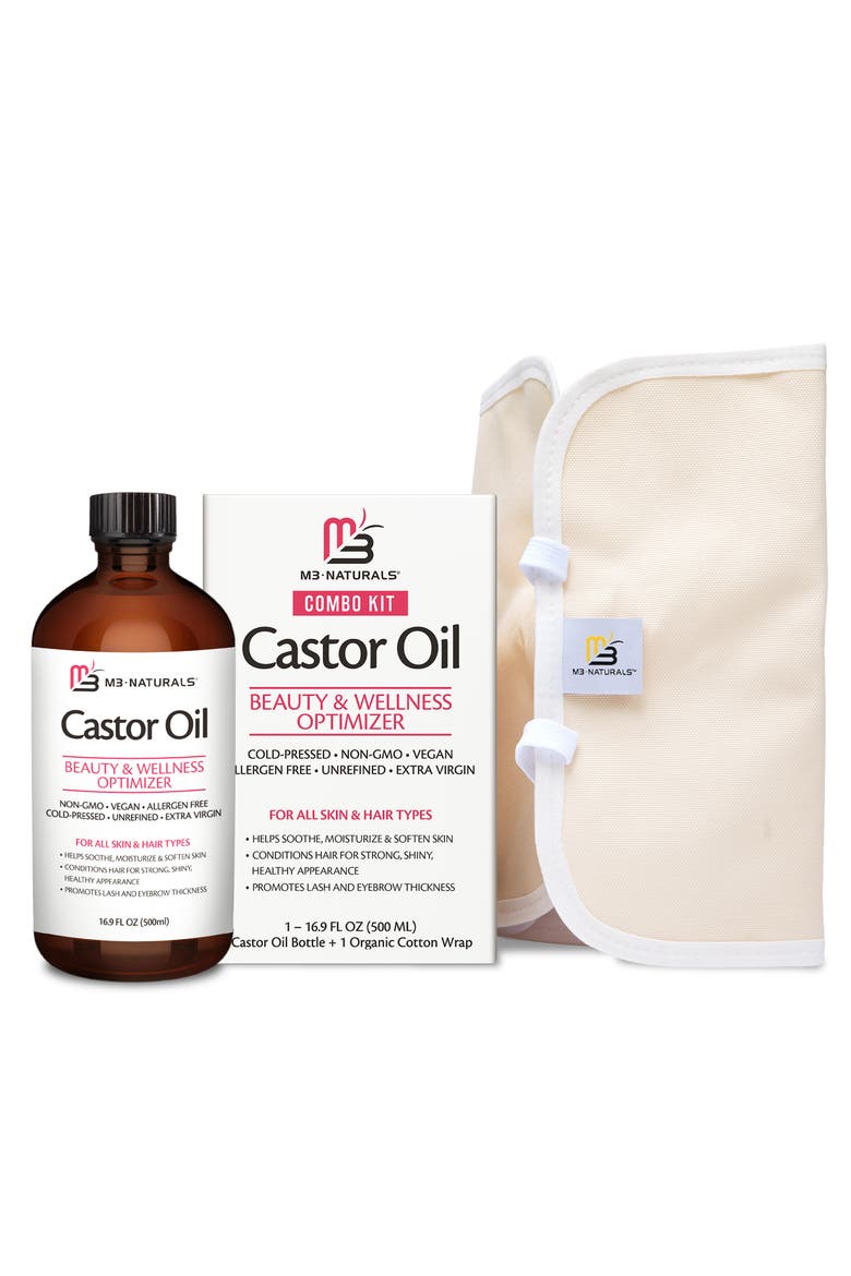 Castor Oil & Body Wrap Bundle, Main, color, None