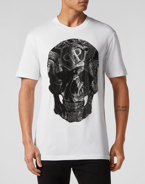 T-Shirt Round Neck Snake Men