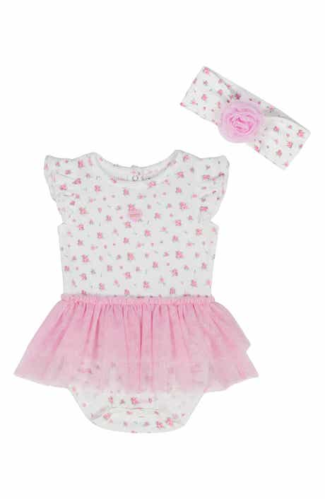 Juicy Couture Tulle Skirted Bodysuit & Headband Set