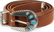 Fortela Martellata Leather Belt