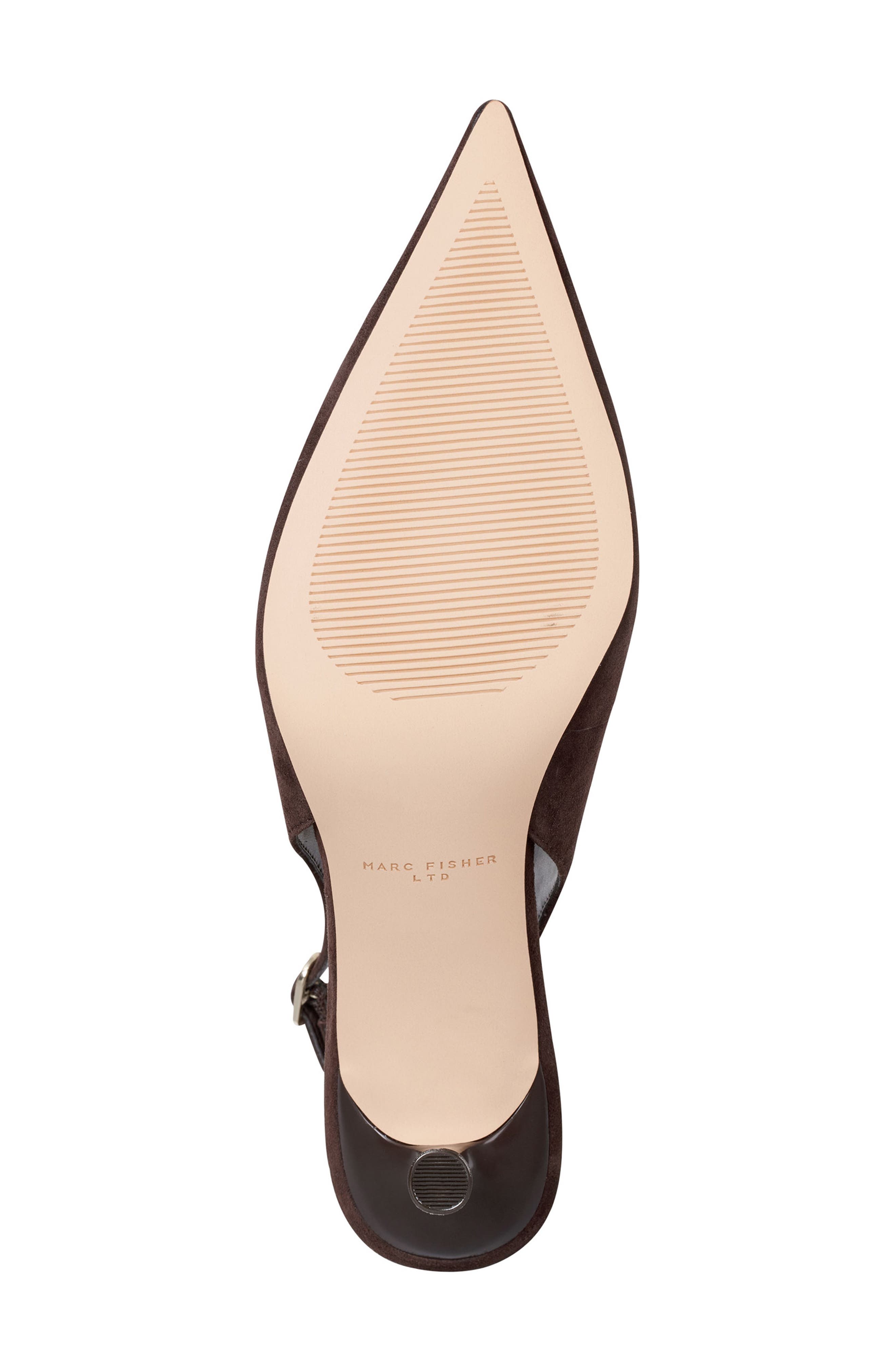 Reynna Pointed Toe Slingback Pump, Alternate, color, DBR01