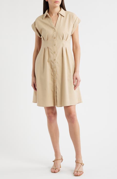 Short Sleeve Shirtdress