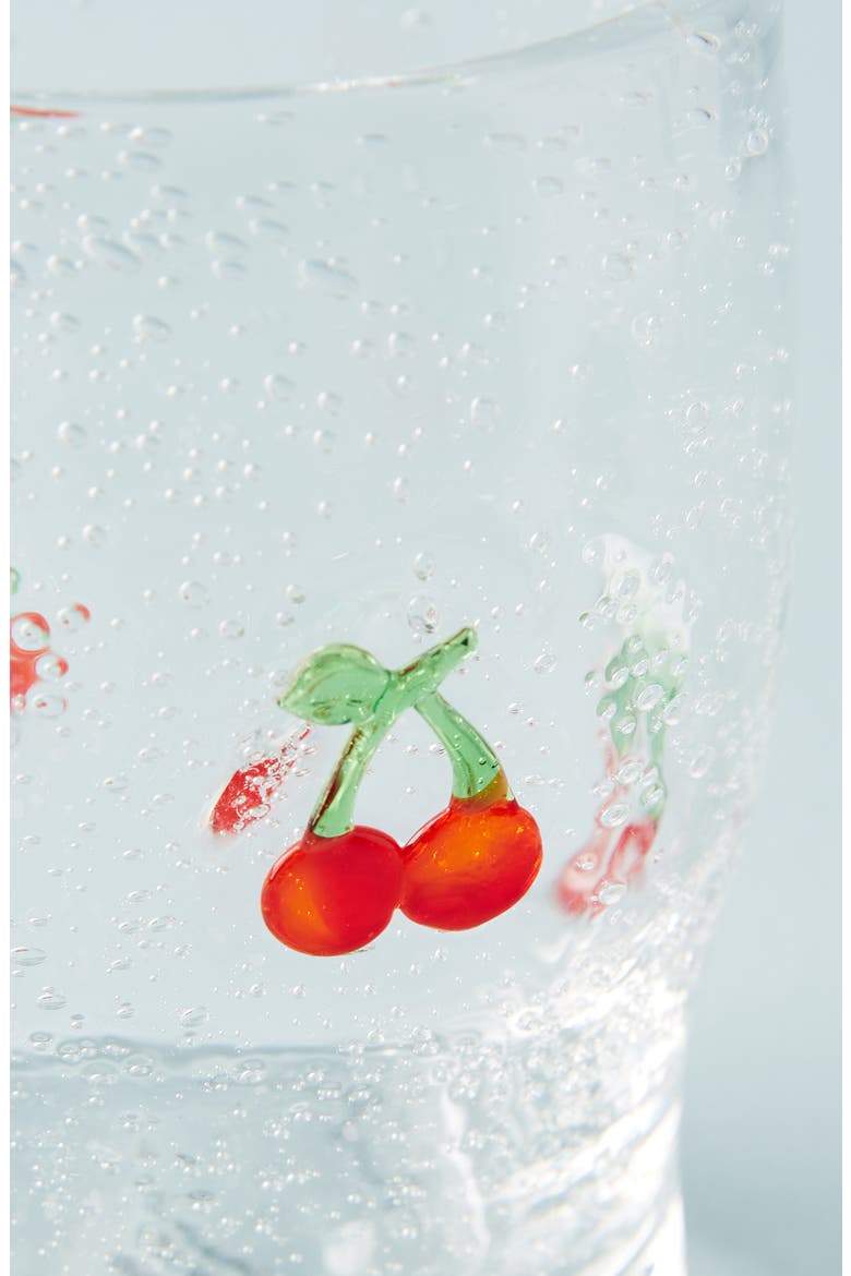 Anthropologie Gallion Juice Glass, Alternate, color, CHERRY