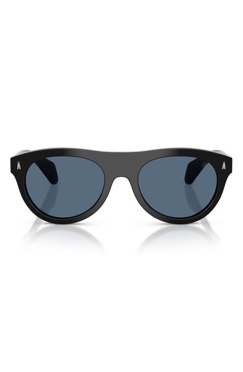 53mm Splash Oval Sunglasses
