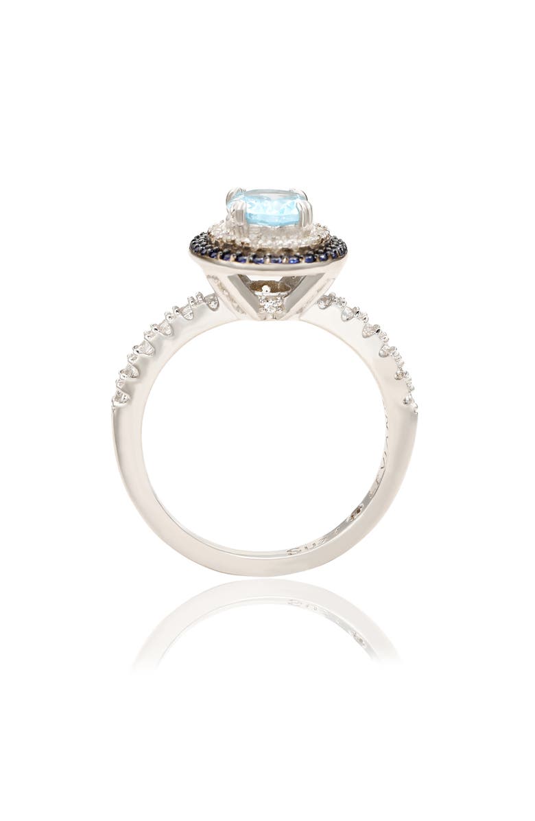 SUZY LEVIAN Sterling Silver Oval Cut Ring, Alternate, color,