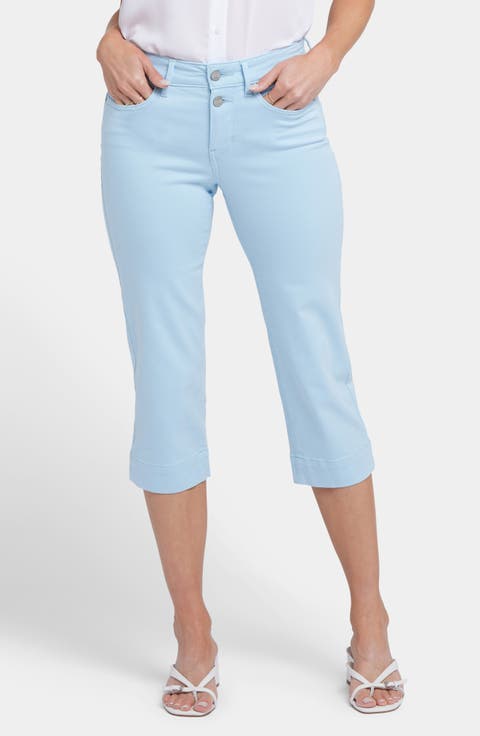 Marilyn Straight Leg Capri Jeans