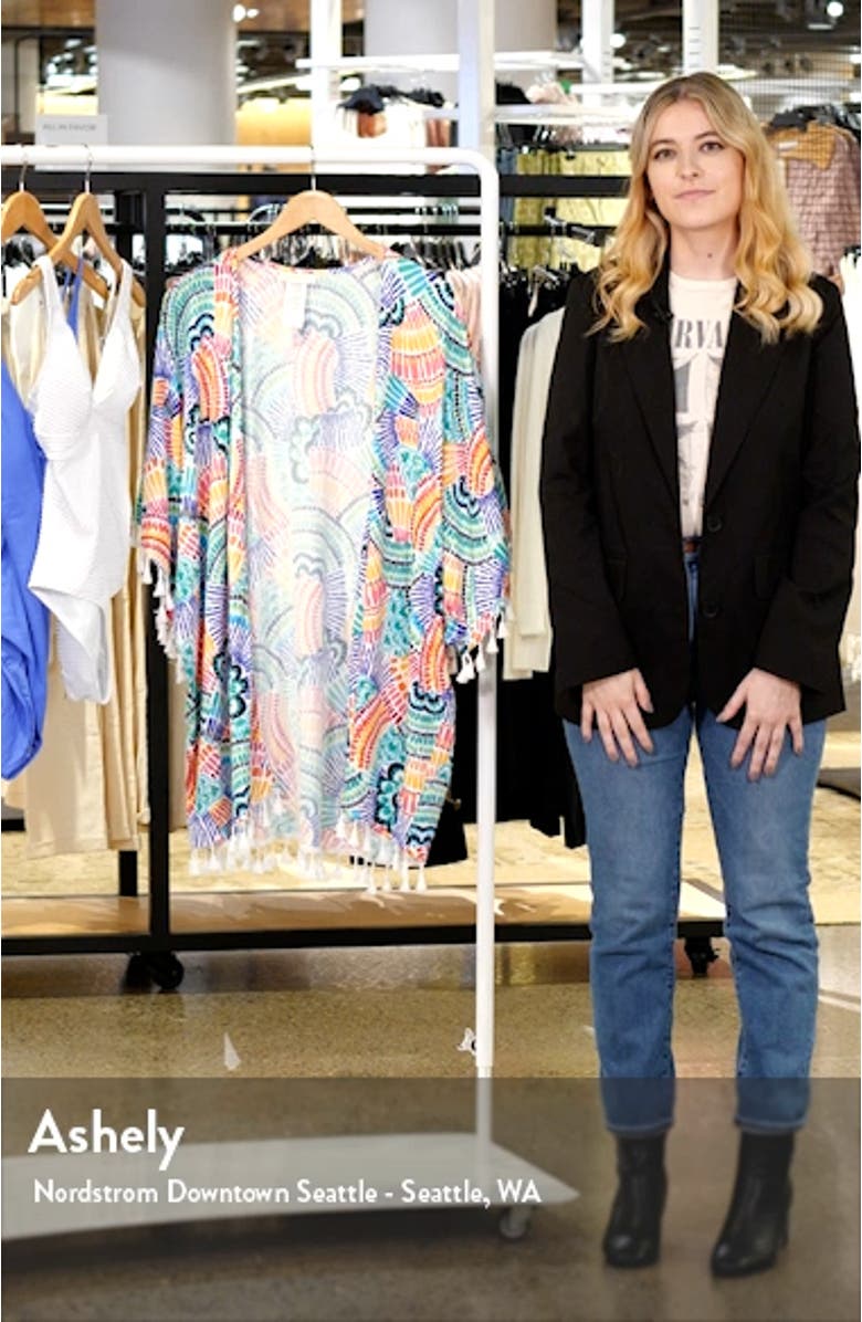 Waves Tassel Trim Cover-Up, sales video thumbnail