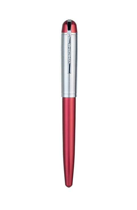 Skyline Red SIlver RollerBall Pen