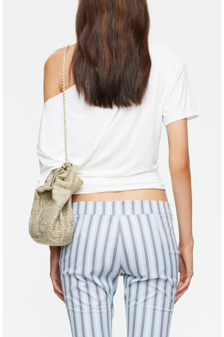 Wildlands One Shoulder Top, Alternate, color, MOONLIGHT
