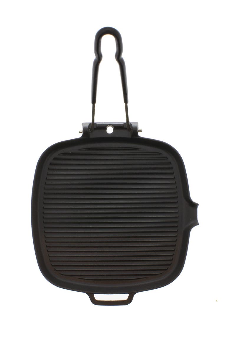 FRENCH HOME 9" Square French Cast Iron Grill, Main, color, Black