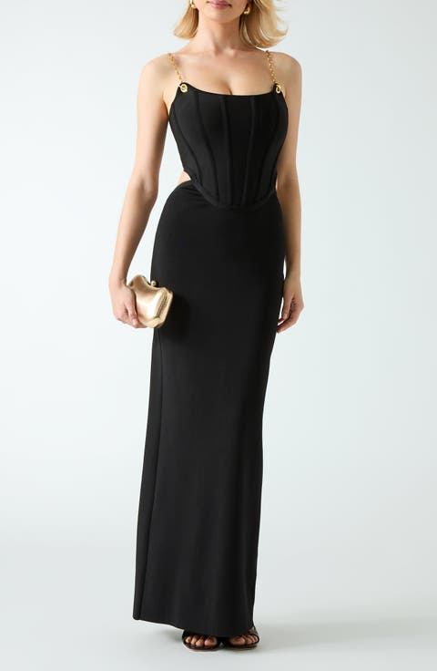 Aisha Bandage Bodice Body-Con Dress