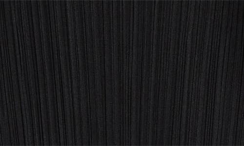 Shop Issey Miyake Pleats Please Monthly Colors February Pleated Long Sleeve Midi Dress In Black