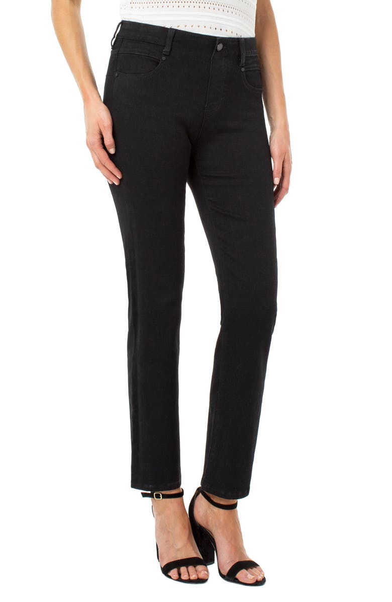 Liverpool Gia Glider Pull-On Straight Leg Jeans, Main, color, 