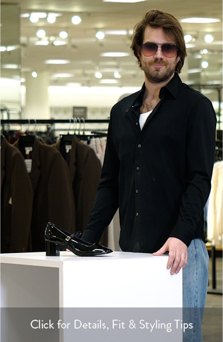 The Greta Patent Mary Jane Pump, sales video thumbnail