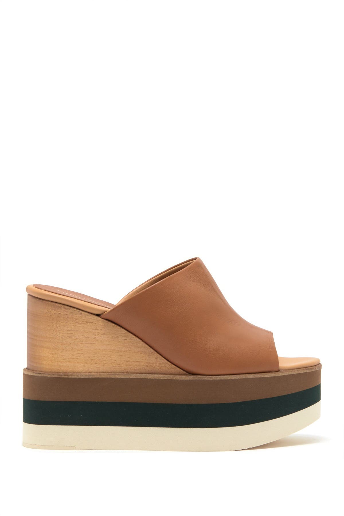 Paloma Barcelo Daria Leather Wedge Mule, Alternate, color, 
