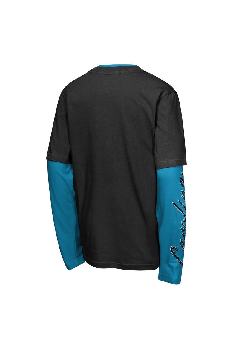 Youth Outerstuff Black Carolina Panthers Motion Combo Set, Alternate, color, Black