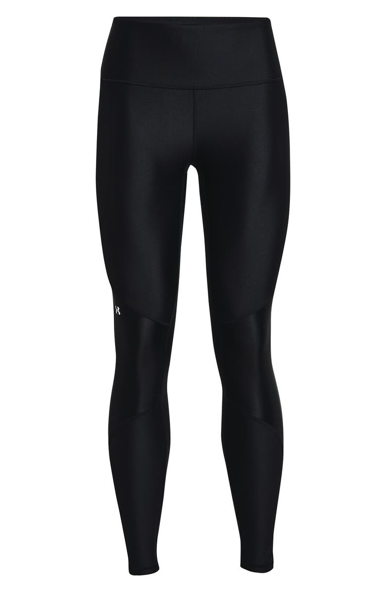Under Armour HeatGear<sup>®</sup> Armour No-Slip Shine Pocket Leggings, Alternate, color,