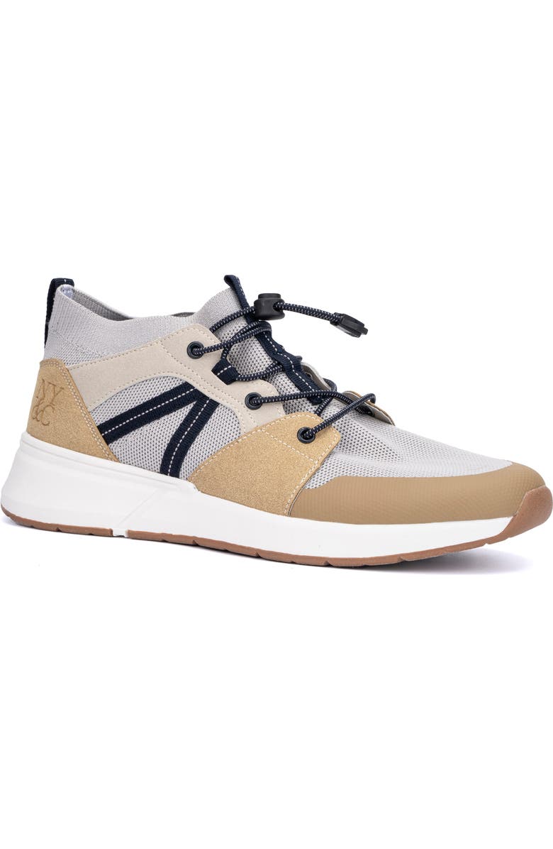 NEW YORK AND COMPANY Zion Sneaker, Main, color, Grey Multi