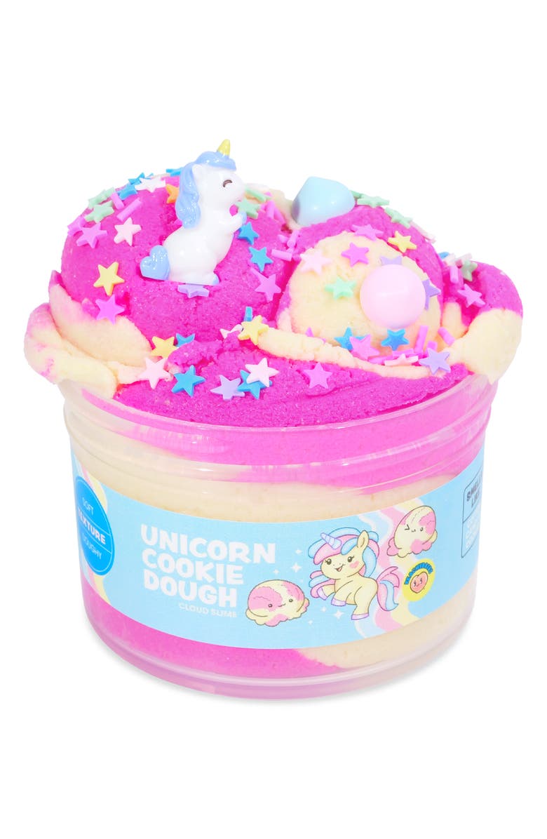 Peachybbies Unicorn Cookie Dough Cloud Dough Slime, Main, color, Pink
