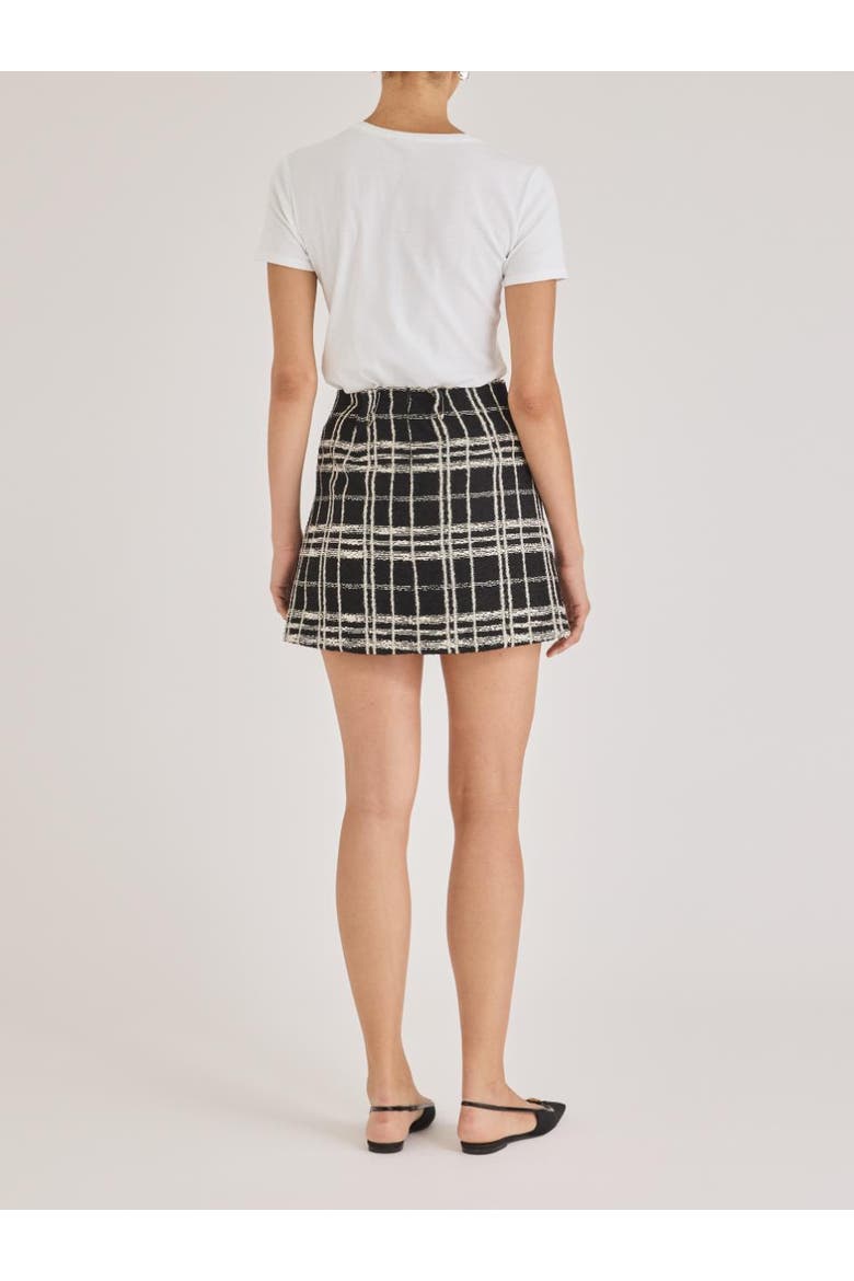 Camila Skirt, Alternate, color, BLACK WHITE
