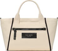 Kate Spade New York dash canvas tote bag