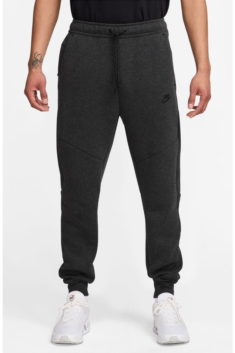 Tech Fleece Joggers, Main, color, 032 BLACK HEATHER / BLACK