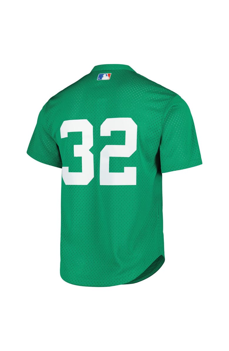 Mitchell & Ness Men's Mitchell & Ness Green Toronto Blue Jays Cooperstown Collection Mesh Batting Practice Jersey, Alternate, color, Green