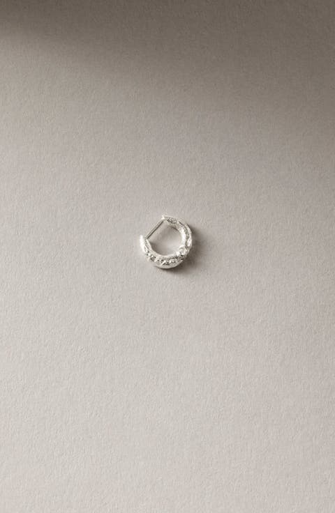 Mini Hoop Silver