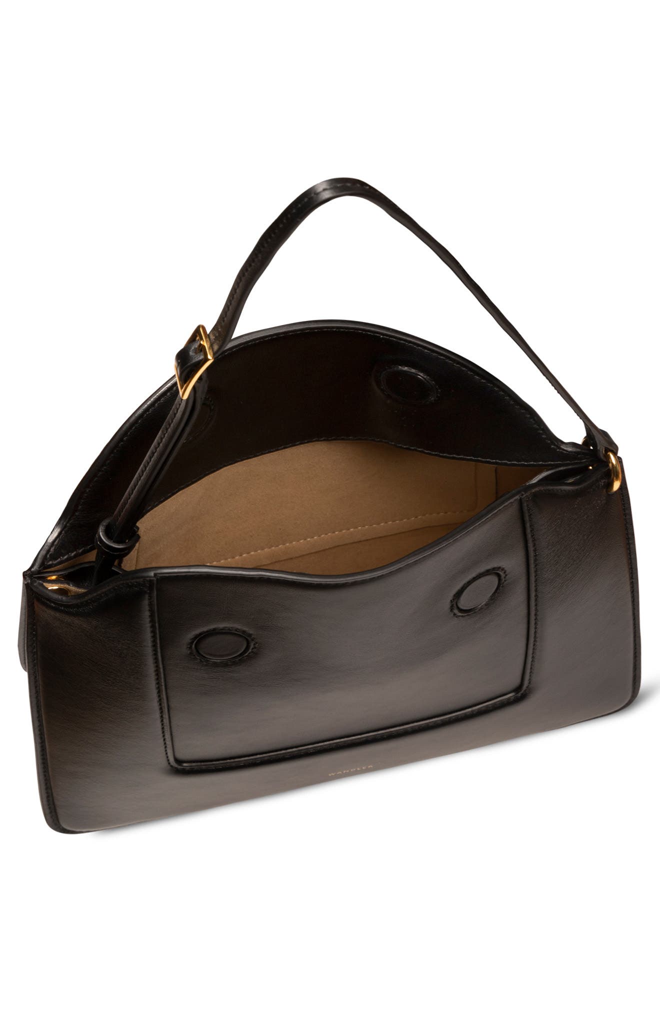 Wandler Penelope Calfskin Leather Shoulder Bag, Alternate, color, 