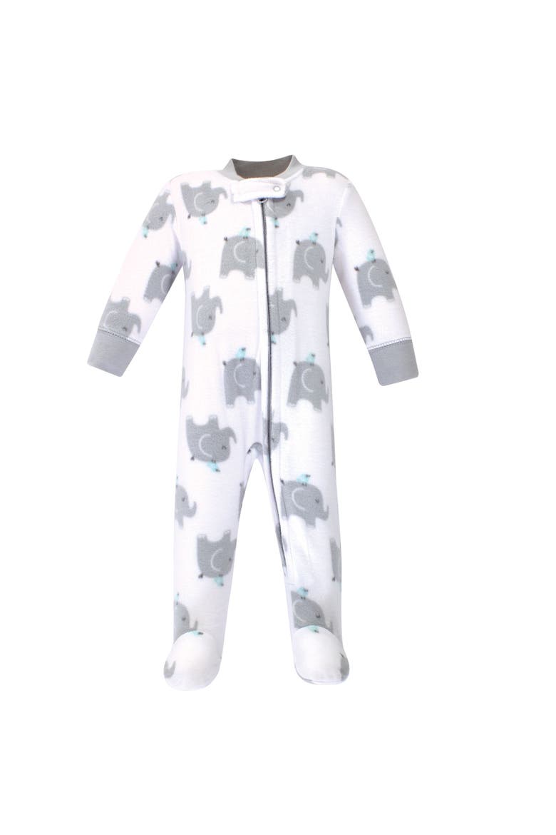 Fleece Sleep & Play, Alternate, color, Elephants