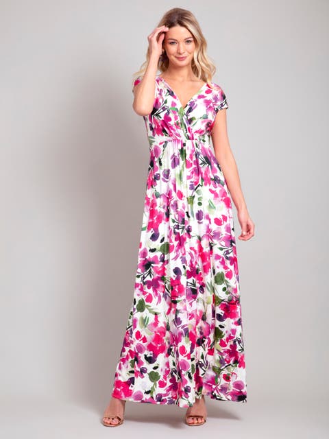 Sophia Short Sleeve Maxi Dress