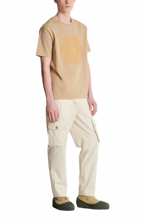 Embroidered Balmain Médaille T-Shirt