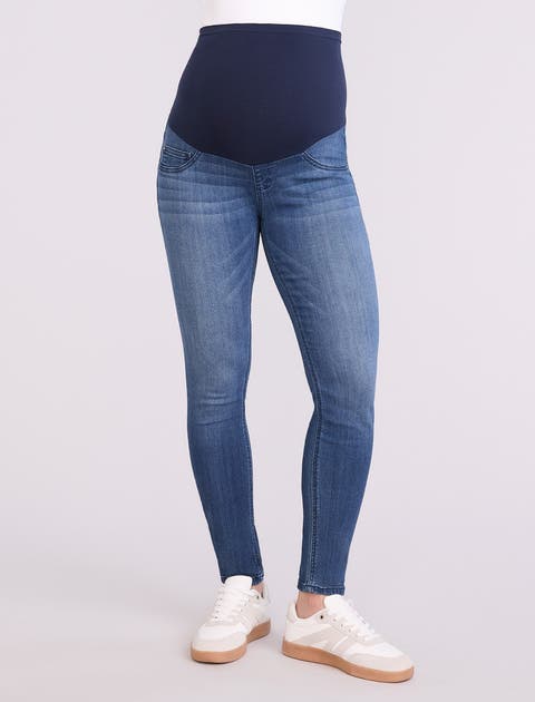 Secret Fit Ankle Length Skinny Jeans
