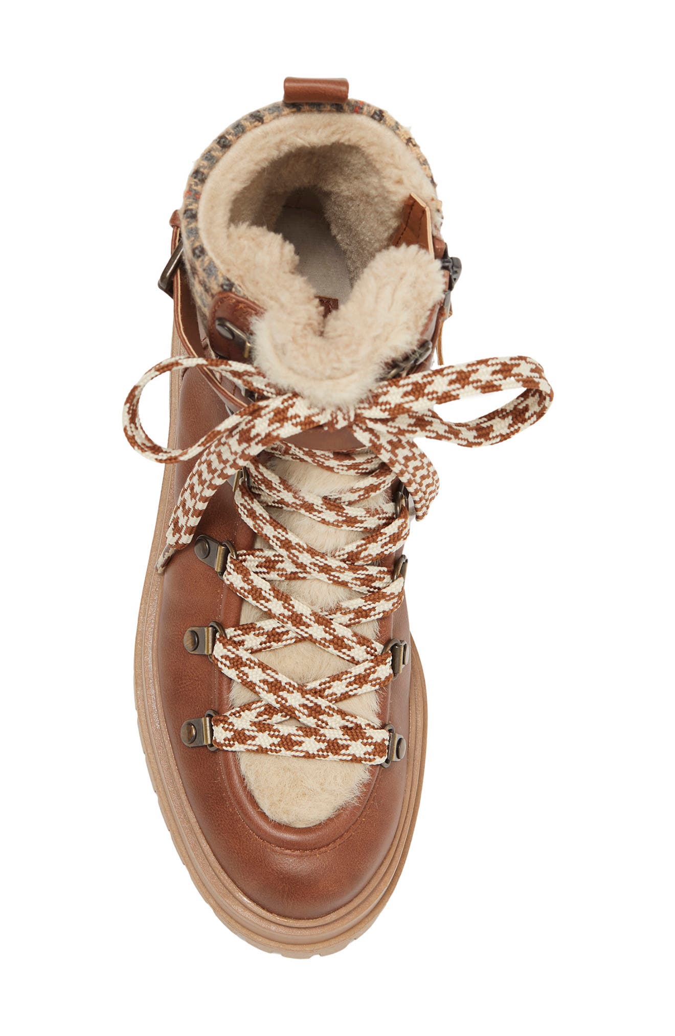 Circus NY by Sam Edelman Gretchen Faux Fur Boot, Alternate, color, 