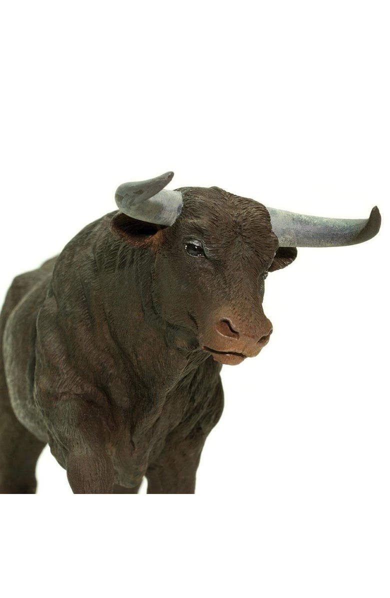 Safari Ltd. Black Bull Kids Toy Figure, Alternate, color, NO COLOR
