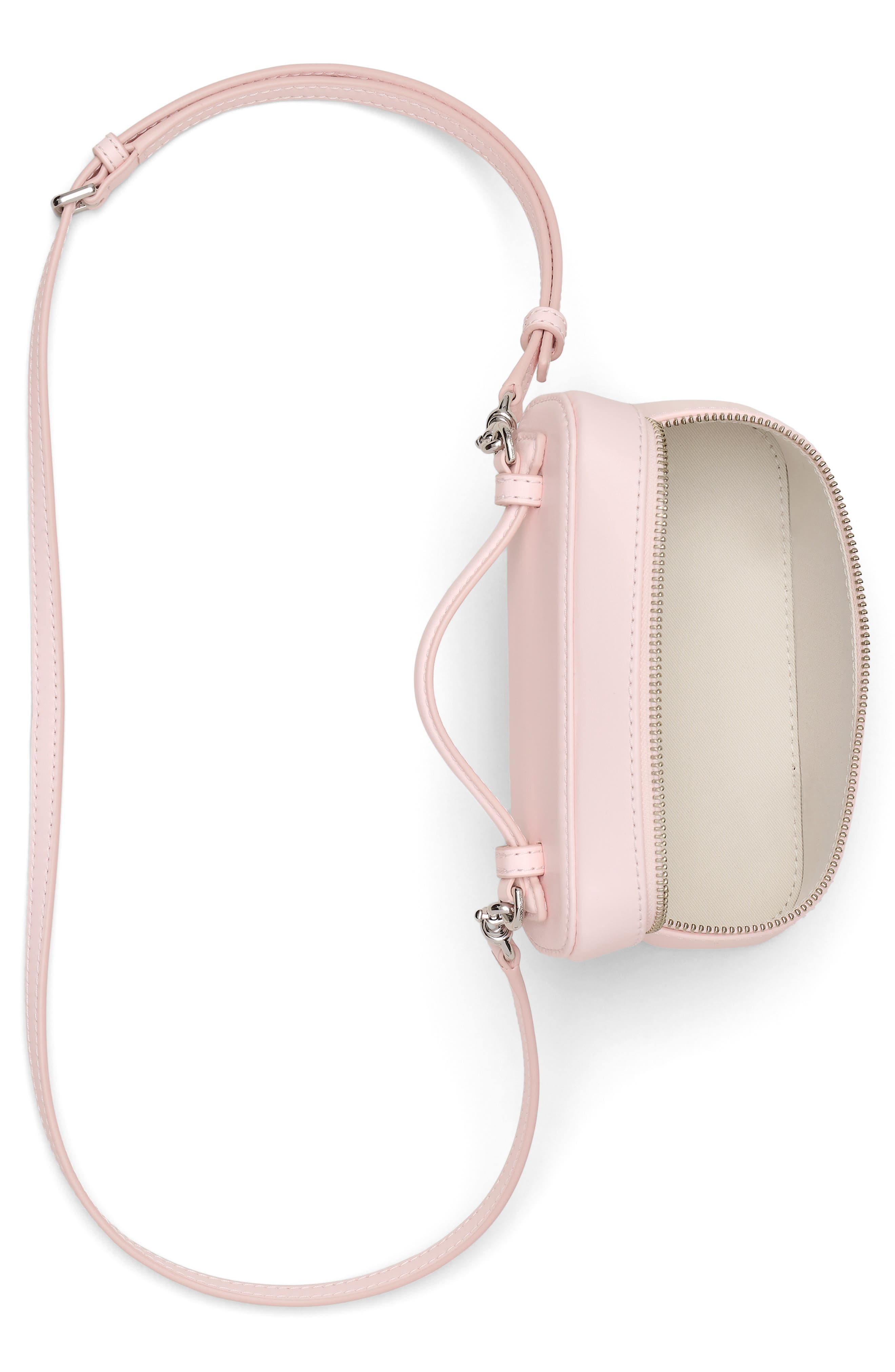 The East/West Vanity Bag, Alternate, color, POWDER PINK