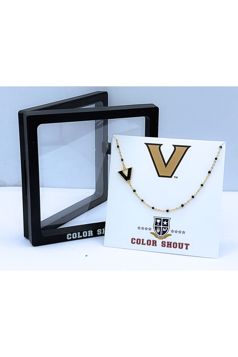 Vanderbilt Side Necklace, Alternate, color, Yellow Gold