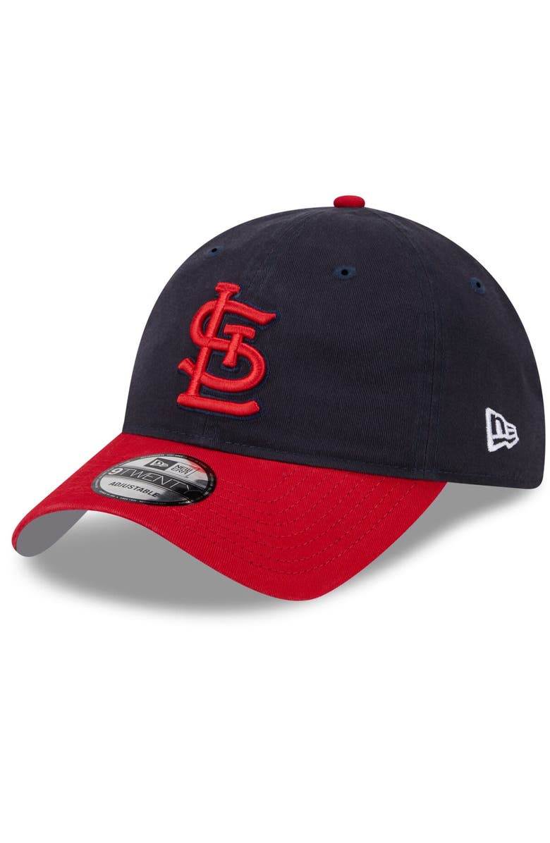 New Era Men's New Era Navy St. Louis Cardinals 2024 Batting Practice 9TWENTY Adjustable Hat, Main, color,