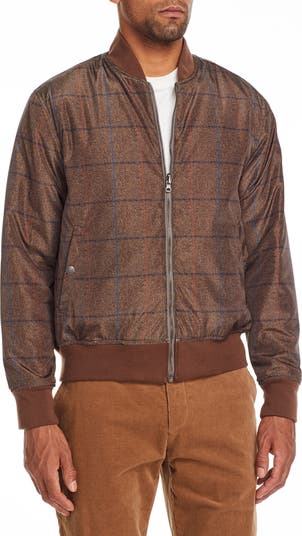 Herringbone Reversible Bomber Jacket