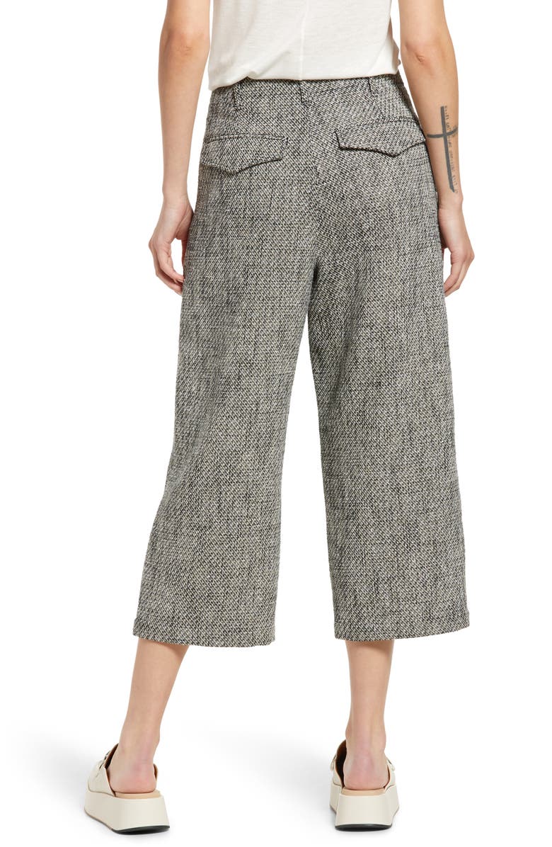rag & bone Dylan Tweed Crop Trousers, Alternate, color,