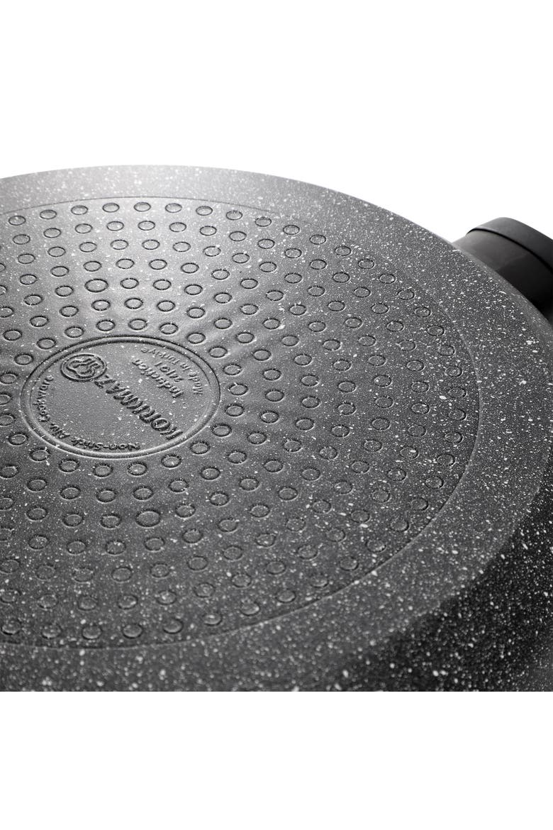 Ornella Nonstick 9.5 Inch Aluminum Frying Pan, Alternate, color, Black