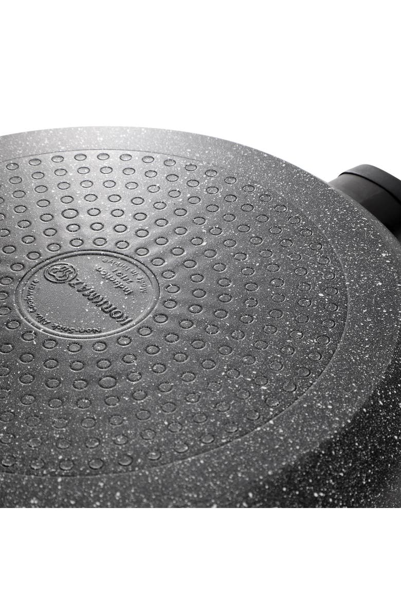 Korkmaz Ornella Nonstick 12 Inch Aluminum Frying Pan, Alternate, color, Black