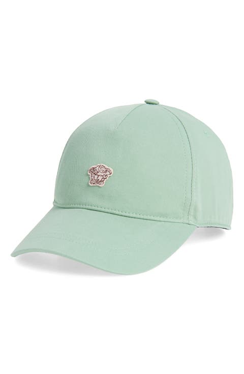 Medusa Embroidered Cotton Drill Adjustable Baseball Cap