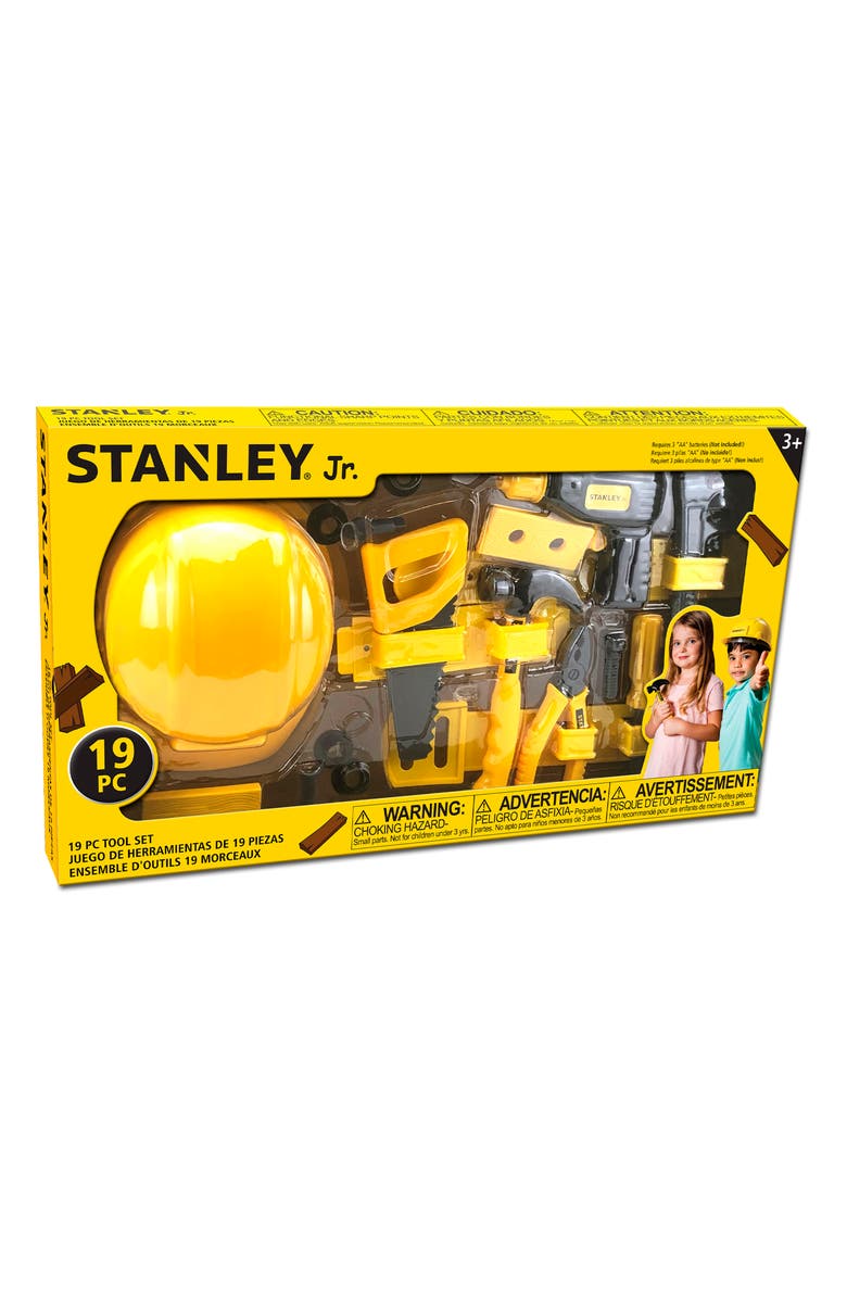 Stanley Jr. 19-Piece Toy Tool Set, Main, color,