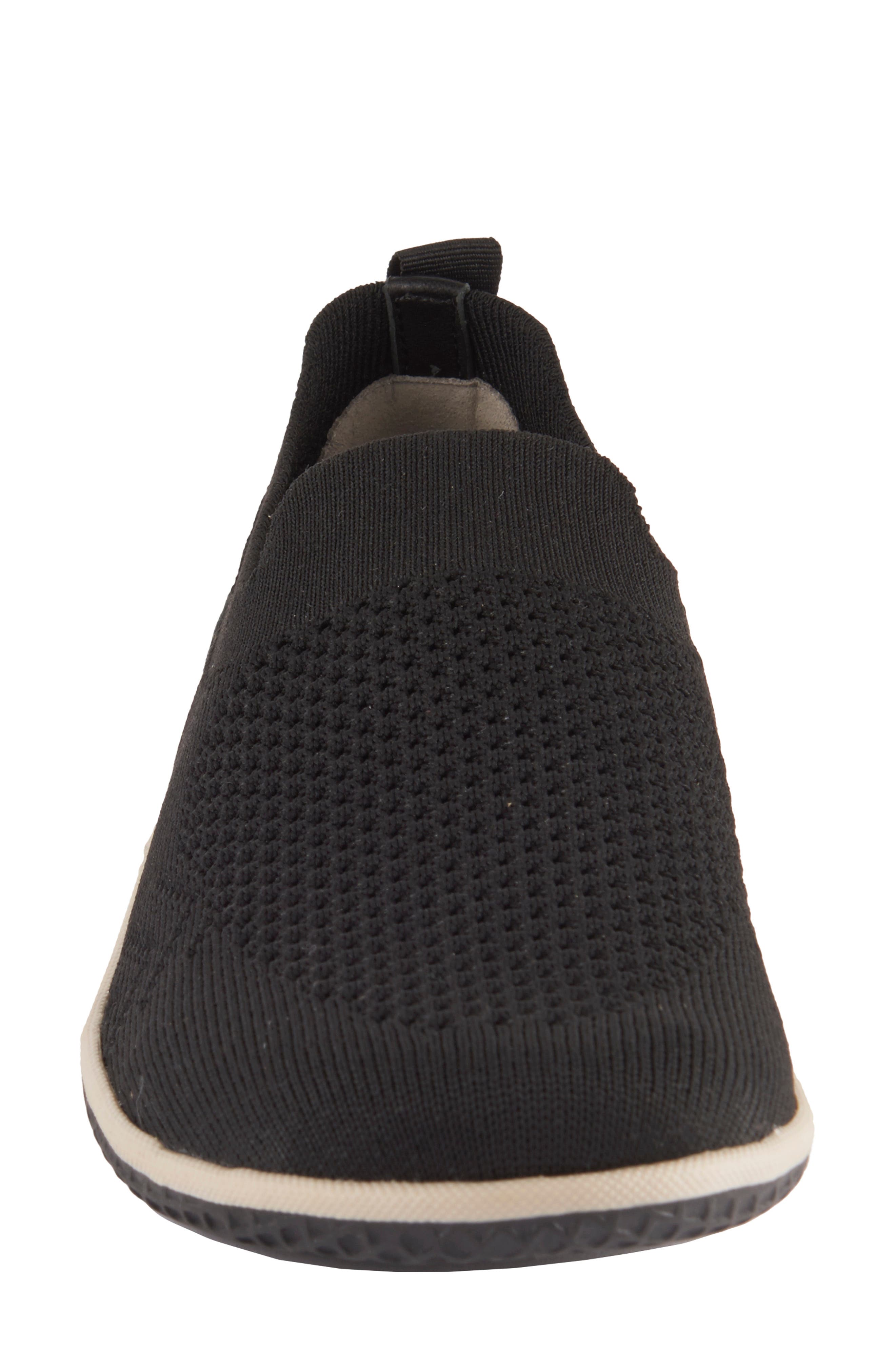 David Tate Gossip Slip-On Sneaker, Alternate, color, Black Fabric