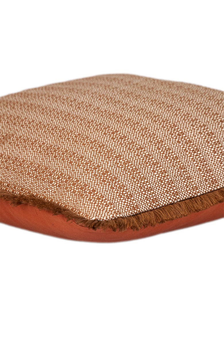 PARKLAND COLLECTION Cross Weave Square Accent Pillow, Alternate, color, 