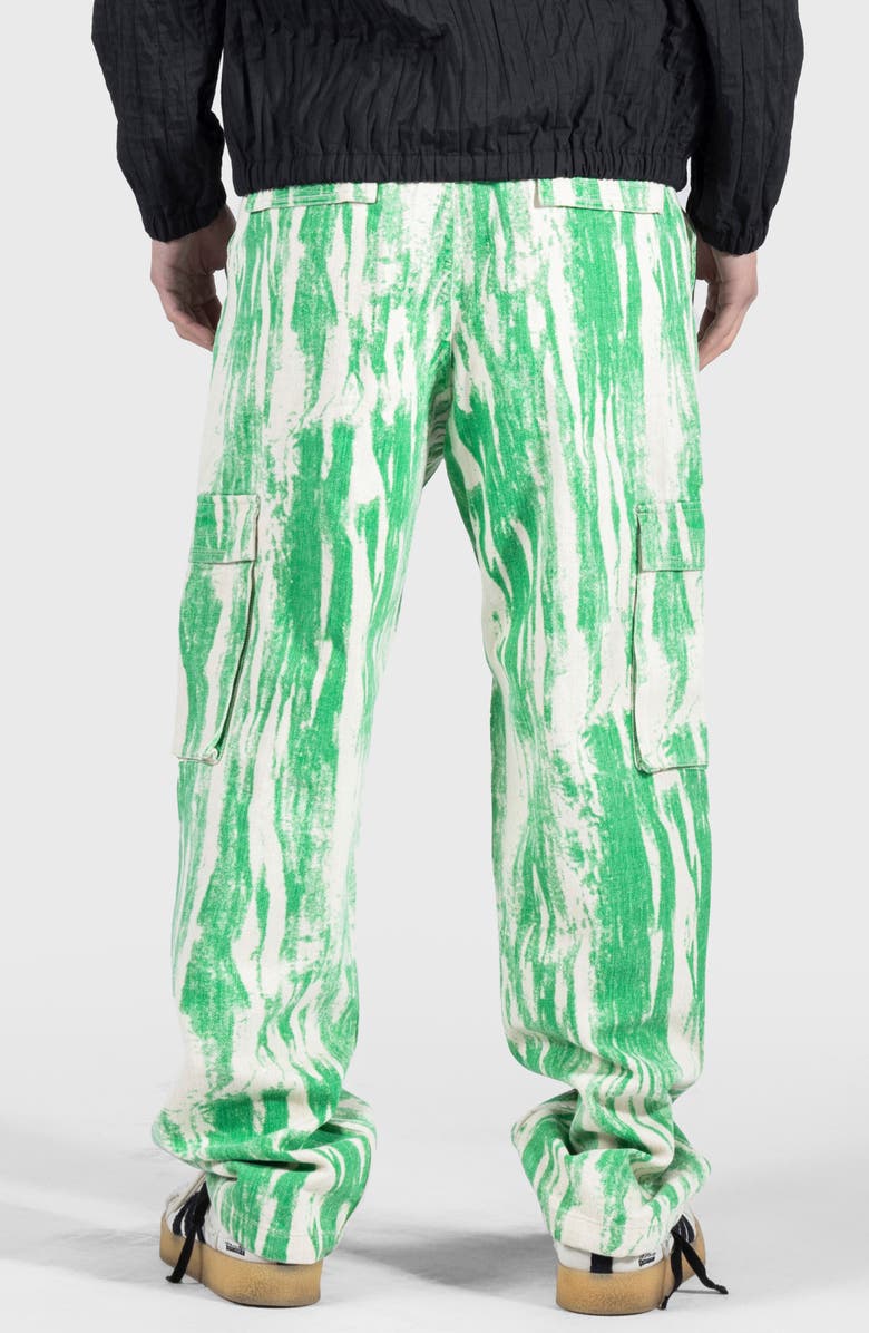 PLEASURES Buzz Cargo Jeans, Alternate, color, Green