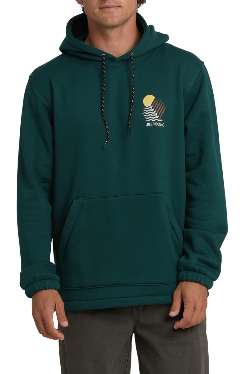 Billabong Canyons Hoodie, Main, color, Moss